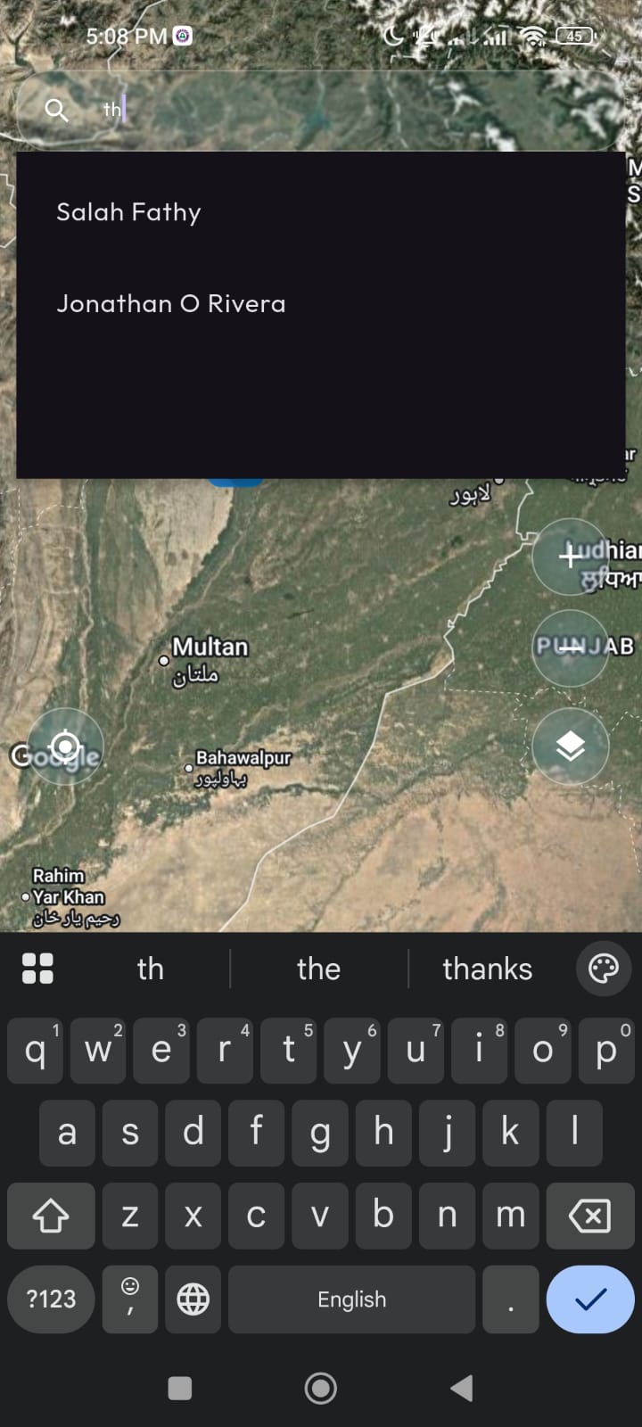 RateOp mobile app screen 28